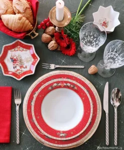Easy Life Assiete creuse CHRISTMAS MEMORIES
