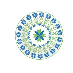 Easy Life Assiette à dessert  FLOWERS GARDEN New