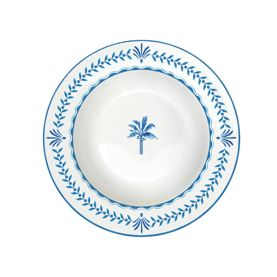 Easy Life Assiette creuse bleue EXOTIC VIBES Sale