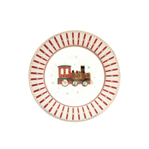 Easy Life Assiette àdessert POLAR EXPRESS New