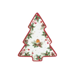 Easy Life Assiette en forme d’arbre CHRISTMAS BERRIES Hot