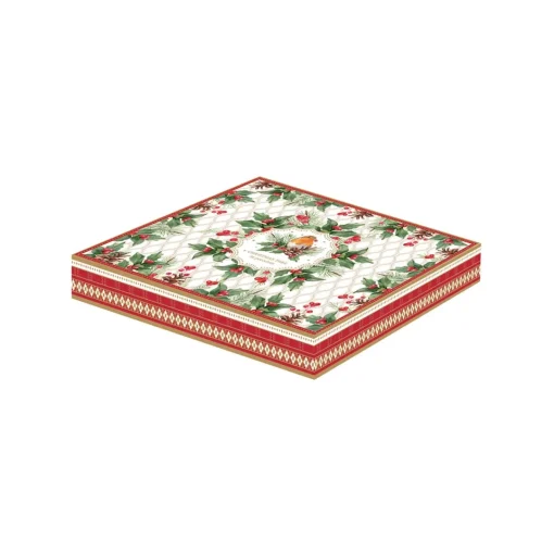 Easy Life Assiette en forme d’arbre CHRISTMAS BERRIES Hot