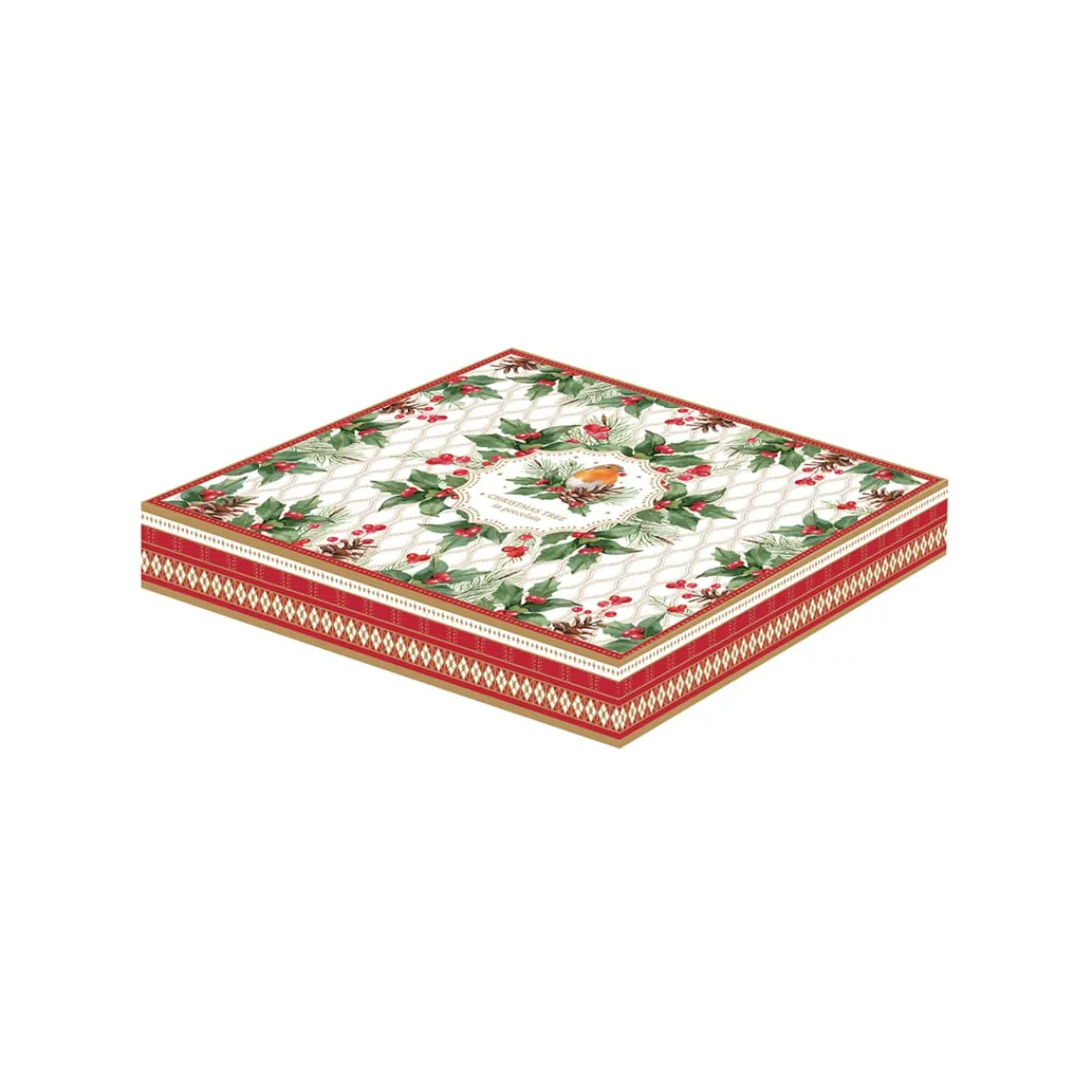 Easy Life Assiette en forme d’arbre CHRISTMAS BERRIES Hot