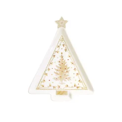 Easy Life Assiette en forme de sapin CHRISTMAS LIGHTs Discount
