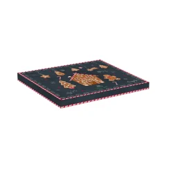 Easy Life Assiette forme 21 x 25,5 cm GINGERBREAD New