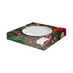 Easy Life Assiette HOLLY & BERRIES WHITE Sale
