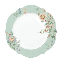 Easy Life Assiette plate en porcelaine de Ø 26 cm ZEN GARDEN GREEN Sale