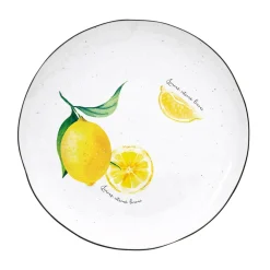 Easy Life Assiette Plate En Porcelaine AMALFI