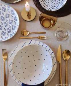 Easy Life Assiette plate en porcelaine Ø 26 cm ELEGANCE – VersA Outlet