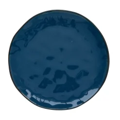 Easy Life Assiette plate en porcelaine de Ø 26 cm BLUE