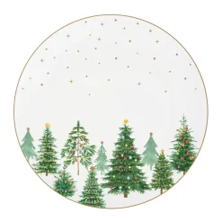 Easy Life Assiette plate FESTIVE TREES Outlet