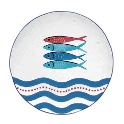 Easy Life Assiette Plate SARDINE’S PARTY Clearance