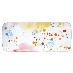 Easy Life Assiette rectangulaire COLOUR SPLASH