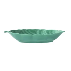 Easy Life Bol feuille en porcelaine 30×13 cm eaves LIGHT GREEN Discount