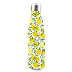 Easy Life Bouteille isotherme de 500 ml dans un coffret cadeau Lemons Hot