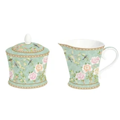 Easy Life Coffret cremier et sucrier PALACE GARDEN AQUA Best