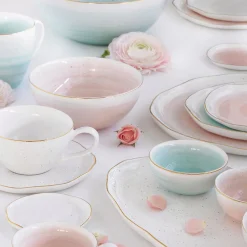 Easy Life Coffret de 2 bols en porcelaine Ø 22 cm GREEN Discount
