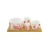 Easy Life Ensemble apéritif avec 4 bols et plateau CORAL REEF Clearance
