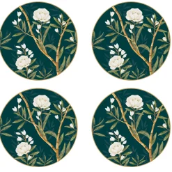 Easy Life Ensemble de 4 assiettes à dessert ROYAL PEONIES Sale