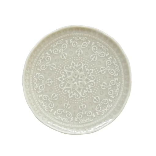 Easy Life Ensemble de 6 assiettes creuses en porcelaine de Ø 19 cmLIGHT GREY Clearance