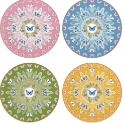 Easy Life Ensemble de 4 assiettes àdessert SPRING PARADE Online