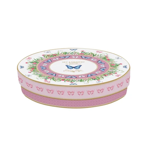 Easy Life Ensemble de 4 assiettes àdessert SPRING PARADE Online