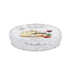 Easy Life Ensemble de 4 assiettes LES FROMAGES Outlet