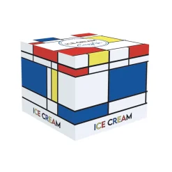 Easy Life Ensemble de 4 bols à glace avec cuillères MONDRIAN Sale
