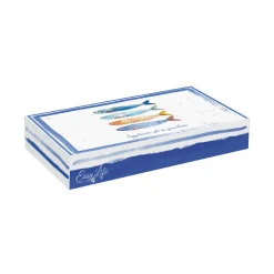 Easy Life Ensemble de 3 bols avec un plateau BORD DE MER Outlet