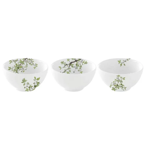 Easy Life Ensemble de 3 bols en porcelaine de diamètre 9,5 cm chacun NATURA Online