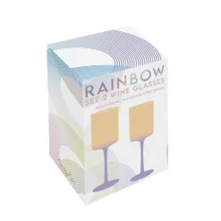 Easy Life Ensemble de 2 calices RAINBOW Sale