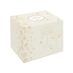 Easy Life Ensemble de 2 coupes à champagne avec fil d’or FESTIVE Clearance