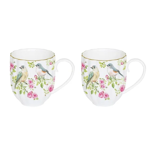 Easy Life Ensemble de 2 mugs de 300 ml SPRING TIME Outlet