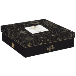 Easy Life Ensemble de 6 petites tasses à espresso de 100 ml avec soucoupes, dans une boîte cadeau CELESTIAL Sale