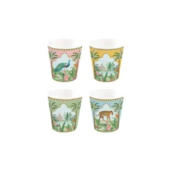 Easy Life Ensemble de 4 petits verres à café PARADIS SAUVAGE Sale