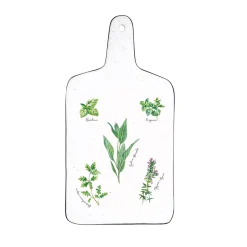 Easy Life Ensemble de 4 plateaux à fromage en porcelaine, dimensions 34,5×18 cm HERBARIUM Hot