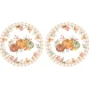 Easy Life Ensemble de 2 sets de table Ø 34,5 cm HARVEST New