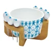 Easy Life Ensemble de 4 sets de table en liège 40x30cm dans une boîte cadeau Shibori Online