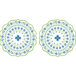 Easy Life Ensemble de 2 sets de table FLOWERS GARDEN Best