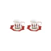 Easy Life Ensemble de 2 tasses à café avec soucoupes Vintage NUTCRACKER Online
