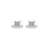 Easy Life Ensemble de 2 tasses à café avec soucoupes PALAZZO Best