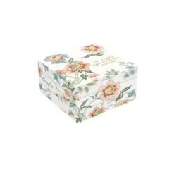 Easy Life Ensemble de 2 tasses à café avec soucoupes en porcelaine, 80 ml ZEN GARDEN WHITE