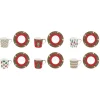 Easy Life Ensemble de 6 tasses à café avec soucoupe JINGLE BELLS Outlet