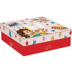 Easy Life Ensemble de 6 tasses à espresso de 100 ml avec soucoupesPOP ART Clearance