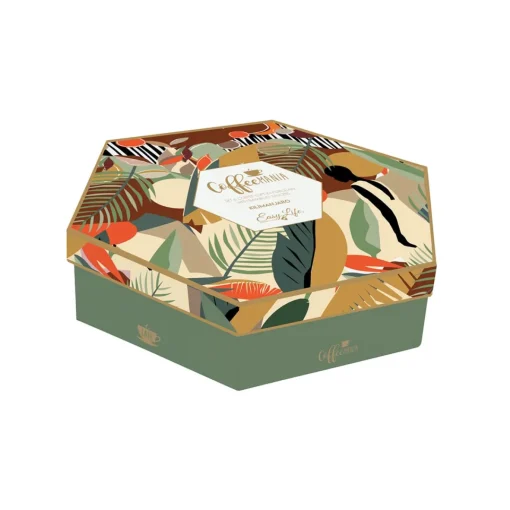 Easy Life Ensemble de 6 tasses à espresso de 100 ml avec soucoupes KILIMANJARO Clearance