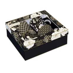 Easy Life Ensemble de 4 tasses ART DECO & FLOWERS Outlet