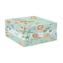 Easy Life Ensemble de 2 tasses avec soucoupes en porcelaine, 225 ml ZEN GARDEN GREEN New