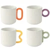 Easy Life Ensemble de 4 tasses CREATIVE Clearance