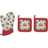 Easy Life Ensemble textile de cuisine – 1 gant et 2 maniques CHRISTMAS BERRIES Sale