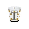 Easy Life Gobelet à café en porcelaine 100 ml dans une boîte A LETTER FOR YOU «T»